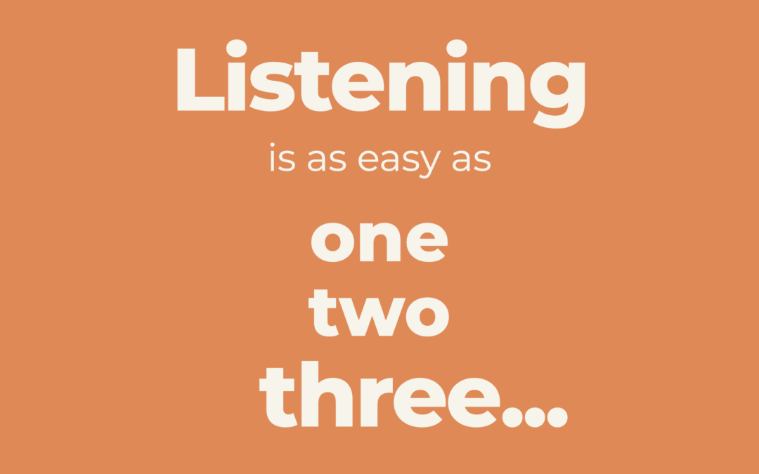 Listening with your eyes and ears