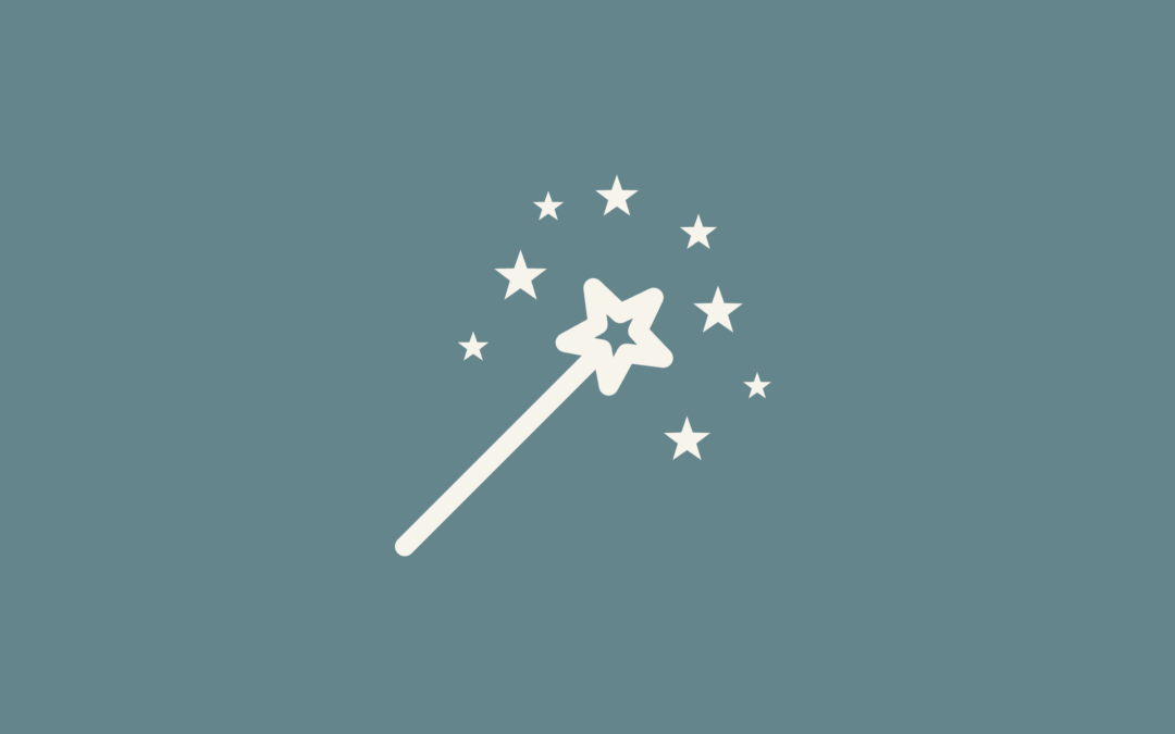 The magic fairy dust of change (using metaphors in coaching)
